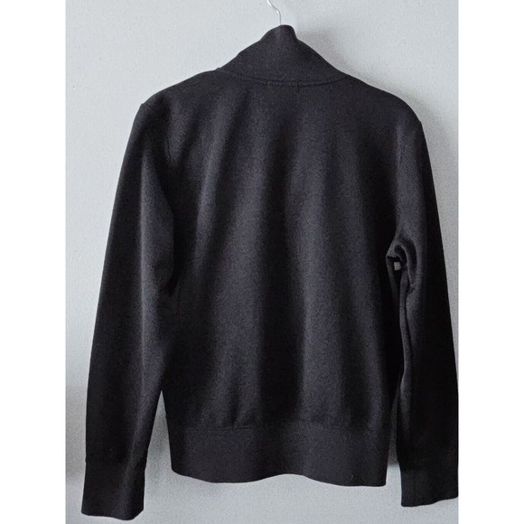 The North Face Women's Size L Full Zip Track Jacket Black White Performance - Picture 6 of 13